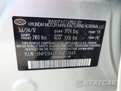 Zdjęcie 12 z 12 samochodu: 2018 HYUNDAI ELANTRA SEL VIN:5NPD84LF1JH253849 - miniatura