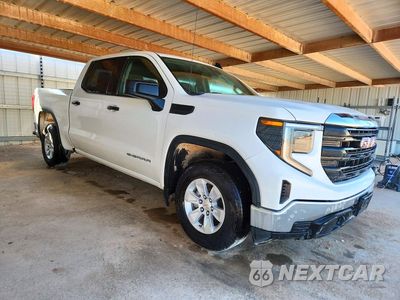 Czwarte zdjęcie samochodu z boku: 2023 GMC SIERRA K1500 VIN:1GTUUAED8PZ132680 - miniatura