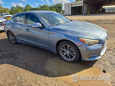 Czwarte zdjęcie samochodu z boku: 2017 INFINITI Q50 3.0T SIGNATURE EDITION VIN:JN1EV7AP1HM738599 - miniatura