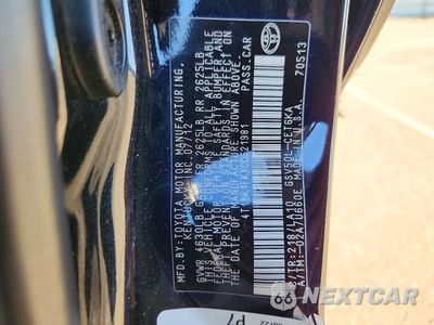 Zdjęcie 12 z 12 samochodu: 2012 TOYOTA CAMRY XLE V6 VIN:4T1BK1FKXCU521981 - miniatura