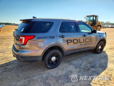 Trzecie zdjęcie samochodu z tyłu: 2019 FORD EXPLORER POLICE INTERCEPTOR VIN:1FM5K8AR9KGA19955 - miniatura