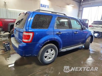Trzecie zdjęcie samochodu z tyłu: 2011 FORD ESCAPE XLT VIN:1FMCU9D75BKB87848 - miniatura