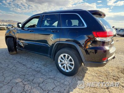Drugie zdjęcie samochodu z przodu: 2021 JEEP GRAND CHEROKEE LAREDO VIN:1C4RJFAG1MC525995 - miniatura