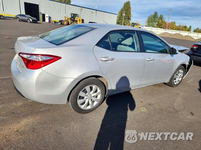 Trzecie zdjęcie samochodu z tyłu: 2016 TOYOTA COROLLA LE VIN:2T1BURHE0GC660962 - miniatura