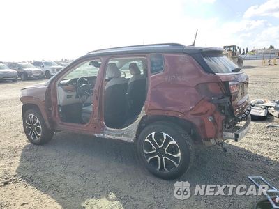 Drugie zdjęcie samochodu z przodu: 2022 JEEP COMPASS LIMITED VIN:3C4NJDCB8NT145434 - miniatura