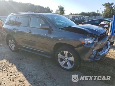 Czwarte zdjęcie samochodu z boku: 2009 TOYOTA HIGHLANDER SPORT VIN:JTEES43A992130433 - miniatura