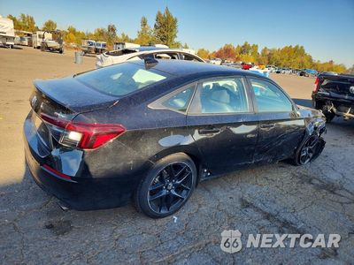 Trzecie zdjęcie samochodu z tyłu: 2025 HONDA CIVIC SPORT VIN:2HGFE2F54SH511804 - miniatura
