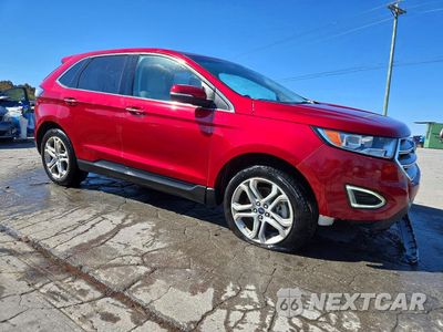 Czwarte zdjęcie samochodu z boku: 2018 FORD EDGE TITANIUM VIN:2FMPK3K82JBC09541 - miniatura
