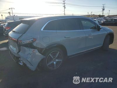 Trzecie zdjęcie samochodu z tyłu: 2023 MERCEDES-BENZ EQS SUV 580 4MATIC VIN:4JGDM4EB3PA014739 - miniatura