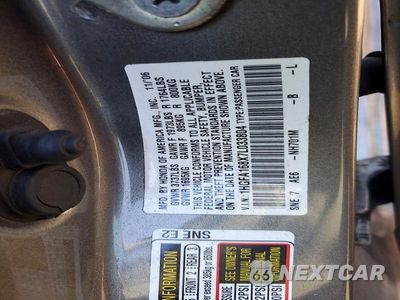 Zdjęcie 12 z 12 samochodu: 2007 HONDA CIVIC EX VIN:1HGFA168X7L033804 - miniatura