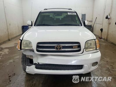 Piąte zdjęcie samochodu w środku: 2002 TOYOTA SEQUOIA LIMITED VIN:5TDBT48A42S127726 - miniatura