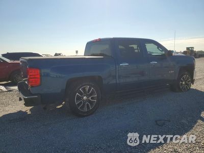 Trzecie zdjęcie samochodu z tyłu: 2018 CHEVROLET SILVERADO C1500 LT VIN:3GCPCREH8JG447455 - miniatura