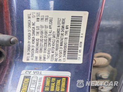 Zdjęcie 12 z 12 samochodu: 2014 HONDA CR-V EX VIN:2HKRM3H59EH511178 - miniatura