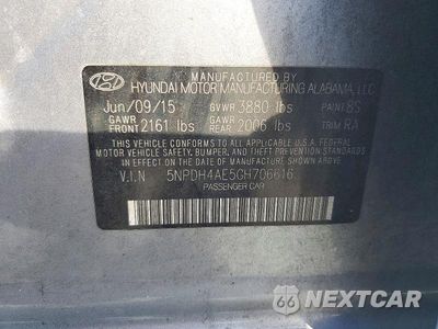 Zdjęcie 12 z 12 samochodu: 2016 HYUNDAI ELANTRA SE VIN:5NPDH4AE5GH706616 - miniatura