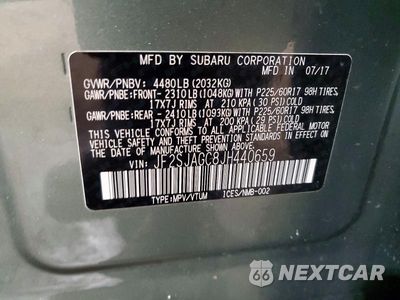 Zdjęcie 13 z 13 samochodu: 2018 SUBARU FORESTER 2.5I PREMIUM VIN:JF2SJAGC8JH440659 - miniatura