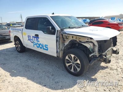 Czwarte zdjęcie samochodu z boku: 2020 FORD F150 SUPERCREW VIN:1FTEW1CP4LKF02036 - miniatura