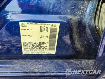 Zdjęcie 12 z 12 samochodu: 2017 NISSAN ALTIMA 2.5 SR VIN:1N4AL3AP1HC122536 - miniatura