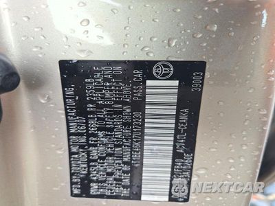 Zdjęcie 12 z 12 samochodu: 2007 TOYOTA CAMRY LE VIN:4T1BE46K17U173230 - miniatura