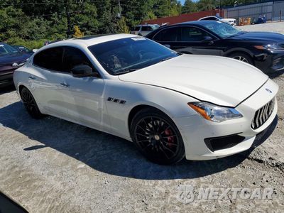Czwarte zdjęcie samochodu z boku: 2017 MASERATI QUATTROPORTE S VIN:ZAM56RPS1H1223598 - miniatura