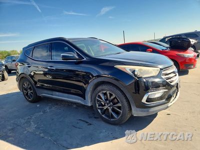 Czwarte zdjęcie samochodu z boku: 2017 HYUNDAI SANTA FE SPORT 2.0T ULTIMATE VIN:5XYZW4LA5HG408534 - miniatura