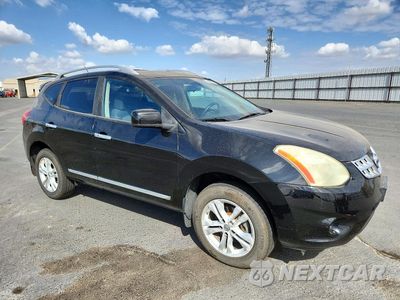 Czwarte zdjęcie samochodu z boku: 2013 NISSAN ROGUE S VIN:JN8AS5MV7DW137087 - miniatura