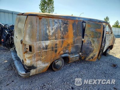 Trzecie zdjęcie samochodu z tyłu: 1996 DODGE RAM VAN 3500 DELIVERY VAN VIN:2B7JB31Z4TK138995 - miniatura