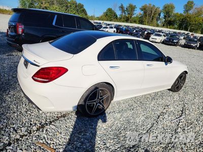 Trzecie zdjęcie samochodu z tyłu: 2018 MERCEDES-BENZ C 300 4MATIC VIN:55SWF4KB5JU252147 - miniatura