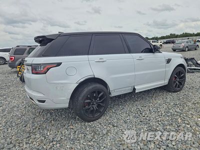 Trzecie zdjęcie samochodu z tyłu: 2020 LAND ROVER RANGE ROVER SPORT SVR VIN:SALWZ2RE3LA886381 - miniatura