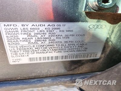 Zdjęcie 13 z 13 samochodu: 2017 AUDI Q7 PREMIUM PLUS VIN:WA1LAAF70HD058211 - miniatura