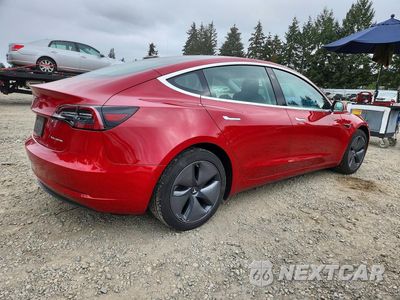 Trzecie zdjęcie samochodu z tyłu: 2019 TESLA MODEL 3 VIN:5YJ3E1EB7KF452367 - miniatura