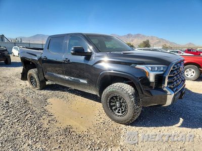 Czwarte zdjęcie samochodu z boku: 2024 TOYOTA TUNDRA PLATINUM HV VIN:5TFNC5DB8RX062191 - miniatura