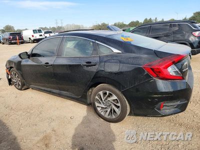 Drugie zdjęcie samochodu z przodu: 2018 HONDA CIVIC EX VIN:19XFC2F78JE003142 - miniatura