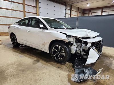 Czwarte zdjęcie samochodu z boku: 2025 NISSAN SENTRA SV VIN:3N1AB8CV6SY280541 - miniatura