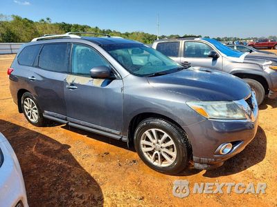 Czwarte zdjęcie samochodu z boku: 2014 NISSAN PATHFINDER SL VIN:5N1AR2MN7EC704791 - miniatura