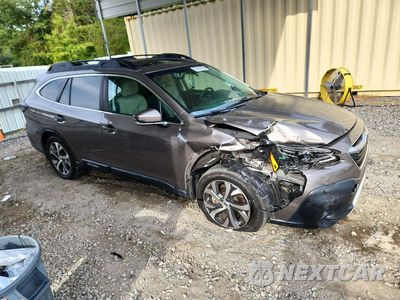 Czwarte zdjęcie samochodu z boku: 2021 SUBARU OUTBACK LIMITED VIN:4S4BTANC9M3124440 - miniatura