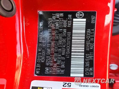 Zdjęcie 12 z 12 samochodu: 2025 TOYOTA CAMRY SE VIN:4T1DAACK2SU193468 - miniatura