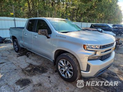 Czwarte zdjęcie samochodu z boku: 2020 CHEVROLET SILVERADO C1500 LT VIN:1GCRWCED3LZ380387 - miniatura