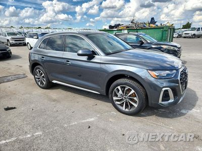 Czwarte zdjęcie samochodu z boku: 2023 AUDI Q5 PREMIUM PLUS 45 VIN:WA1EAAFY0P2194737 - miniatura