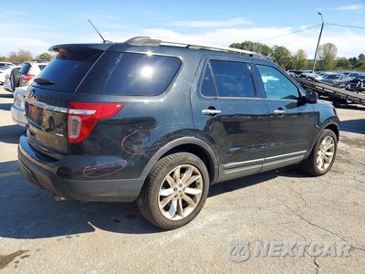 Trzecie zdjęcie samochodu z tyłu: 2015 FORD EXPLORER LIMITED VIN:1FM5K8F89FGA52945 - miniatura