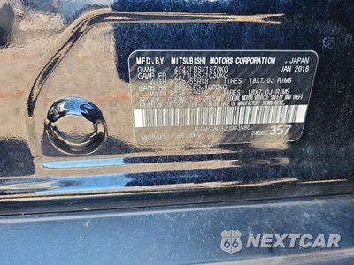 Zdjęcie 13 z 13 samochodu: 2018 MITSUBISHI OUTLANDER SPORT ES VIN:JA4AP3AU3JU003580 - miniatura