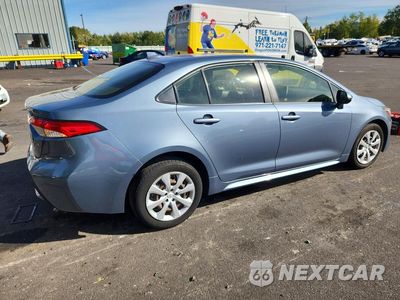Trzecie zdjęcie samochodu z tyłu: 2020 TOYOTA COROLLA LE VIN:JTDEPRAE5LJ031470 - miniatura
