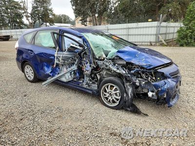 Czwarte zdjęcie samochodu z boku: 2012 TOYOTA PRIUS V THREE VIN:JTDZN3EU1C3090137 - miniatura