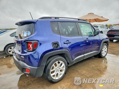 Trzecie zdjęcie samochodu z tyłu: 2018 JEEP RENEGADE LATITUDE VIN:ZACCJABB1JPH47987 - miniatura