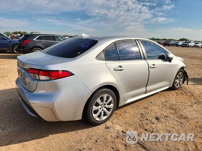 Trzecie zdjęcie samochodu z tyłu: 2021 TOYOTA COROLLA LE VIN:5YFEPMAE4MP255877 - miniatura