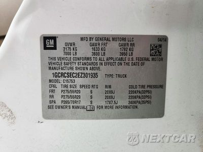 Zdjęcie 12 z 12 samochodu: 2014 CHEVROLET SILVERADO C1500 LTZ VIN:1GCRCSEC2EZ301935 - miniatura