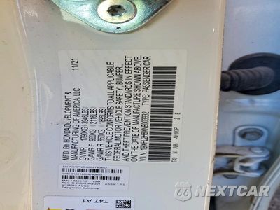 Zdjęcie 12 z 12 samochodu: 2022 HONDA CIVIC SPORT VIN:19XFL2H8XNE003932 - miniatura