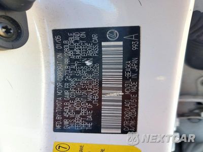 Zdjęcie 12 z 12 samochodu: 2005 LEXUS ES 330 VIN:JTHBA30G355100526 - miniatura