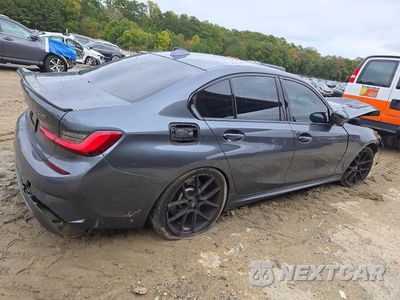 Trzecie zdjęcie samochodu z tyłu: 2021 BMW M340XI VIN:3MW5U9J04M8B59013 - miniatura
