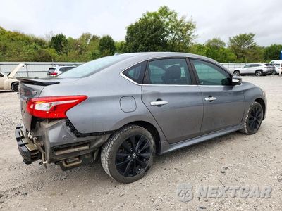 Trzecie zdjęcie samochodu z tyłu: 2017 NISSAN SENTRA SR VIN:3N1AB7AP1HY390520 - miniatura