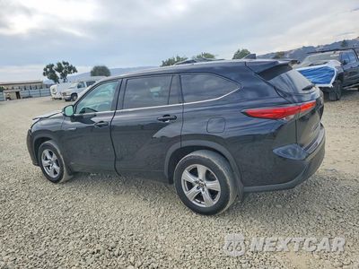Drugie zdjęcie samochodu z przodu: 2021 TOYOTA HIGHLANDER HYBRID LE VIN:5TDBBRCH0MS528231 - miniatura